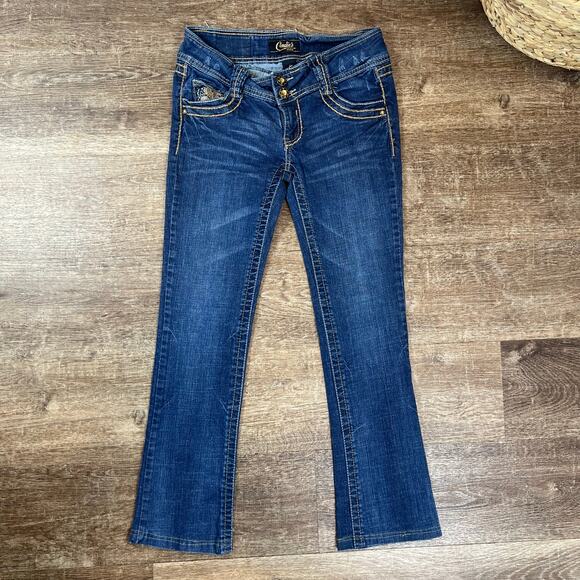 Vintage Candies Y2K Bootcut Jeans Low Rise - Picture 1 of 7